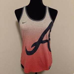 Womens Nike Braves tank top